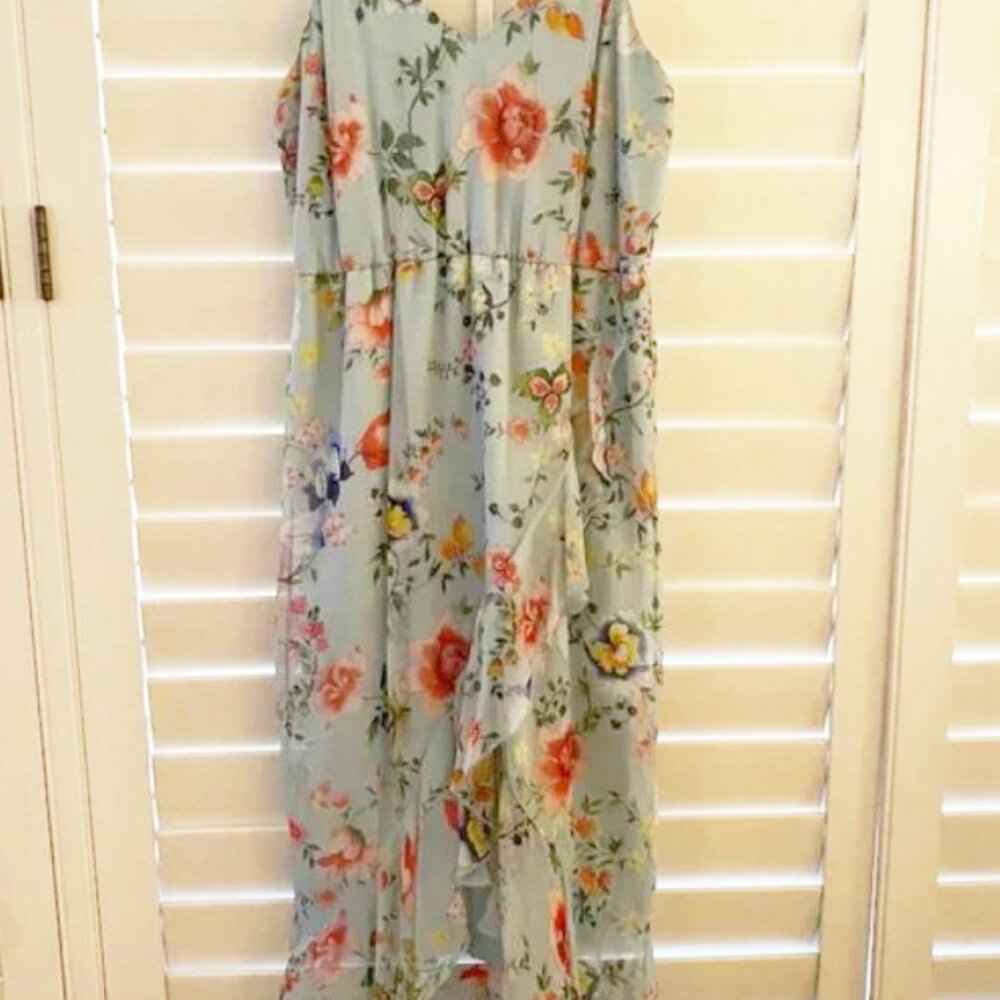 Alice + Olivia Mable Midi Wrap Dress - Picture 6 of 7